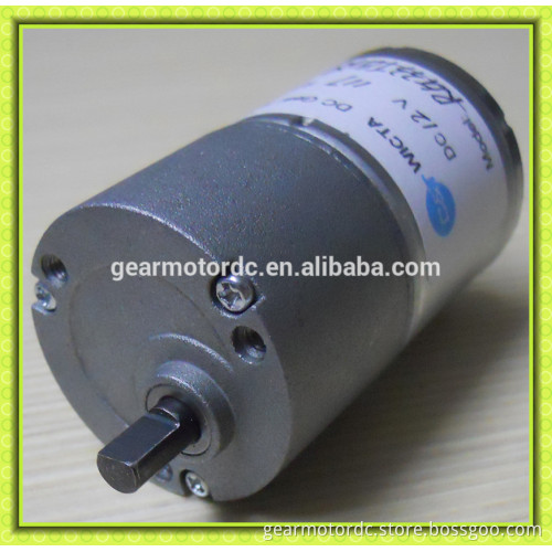 12v low rpm 50mm diameter reversible high torque dc gear motor